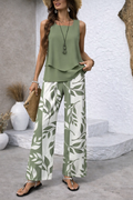 Amelia | Elegant Botanical Trousers